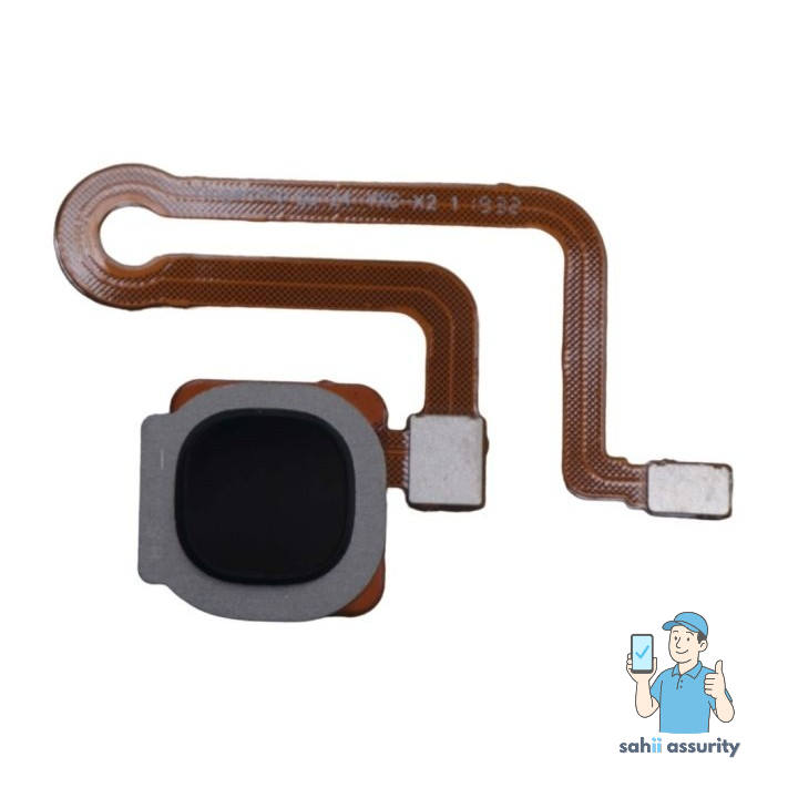 Fingerprint Sensor with Flex Cable for Vivo Y17 2019 Black thumbnail